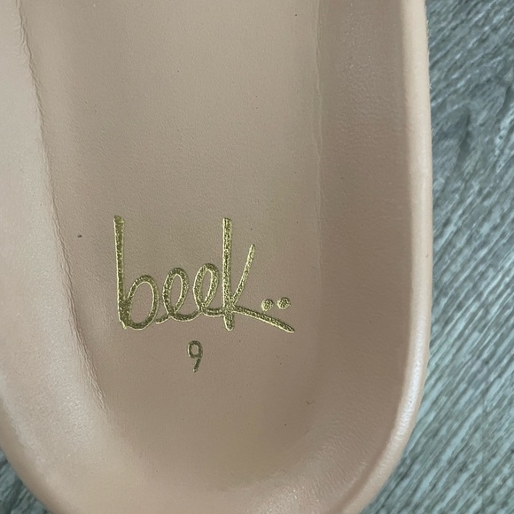 Beek Pelican jute slide Honey sz 9 - Picture 5 of 7